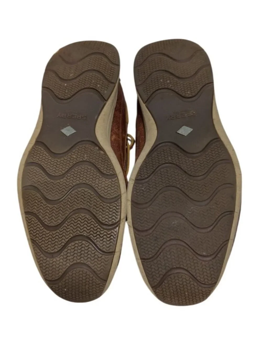 Sperry Gold Cup Authentic Original Boat Shoes Mens 11 Brown Leather 2-Eye Preppy